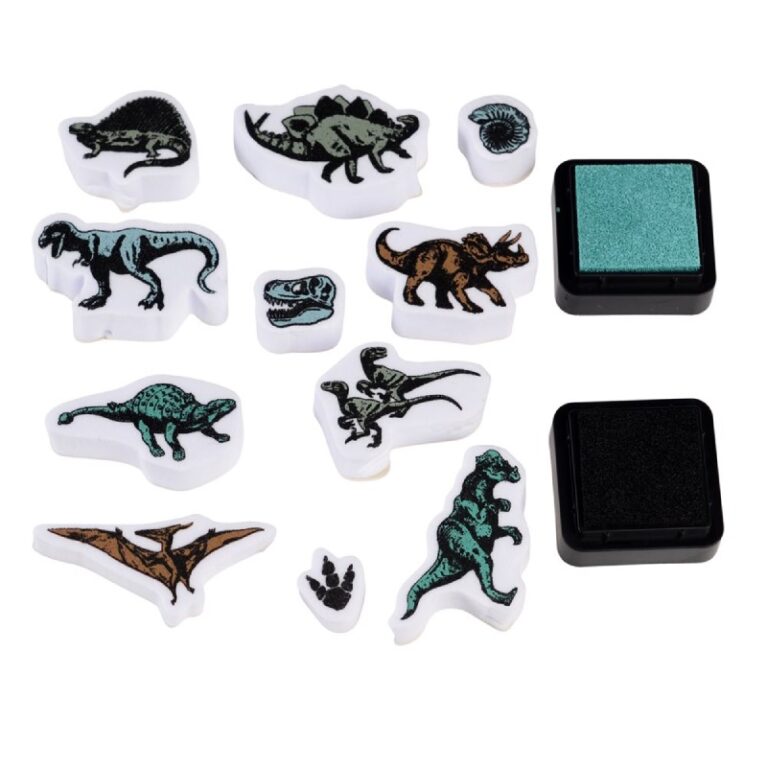 Set Of Mini Stamps &#8211; Prehistoric Land 3+