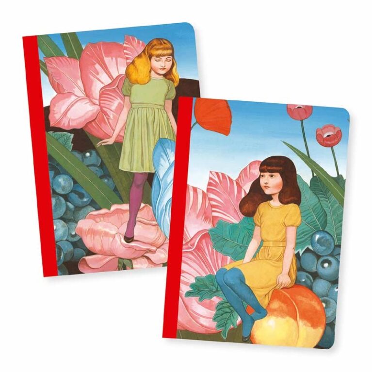 Fedora Set Of 2 Little Notebooks By Djeco