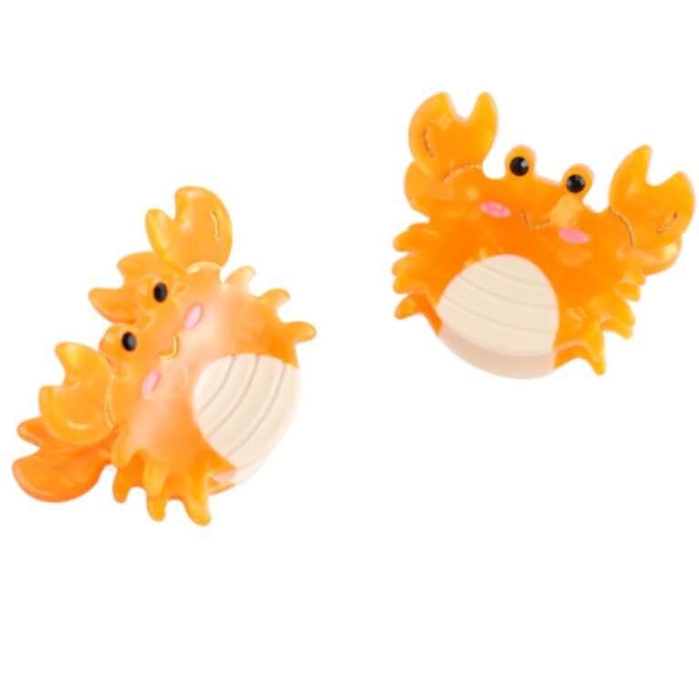 Crab &#8211; Pair Of Claw Hair Clips