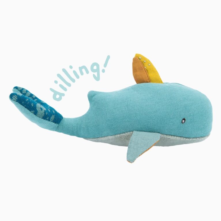 Josephine The Whale Rattle Soft Toy 0+