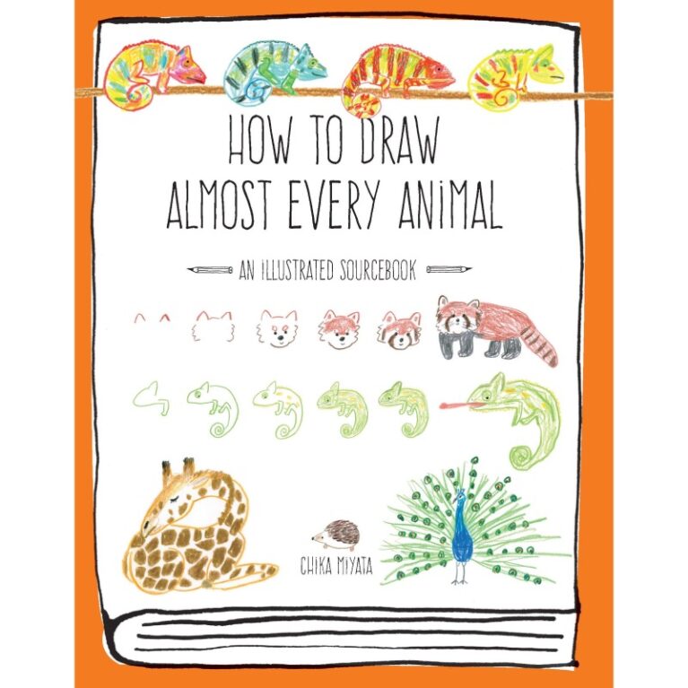 How To Draw Almost Every Animal &#8211; Paperback Book