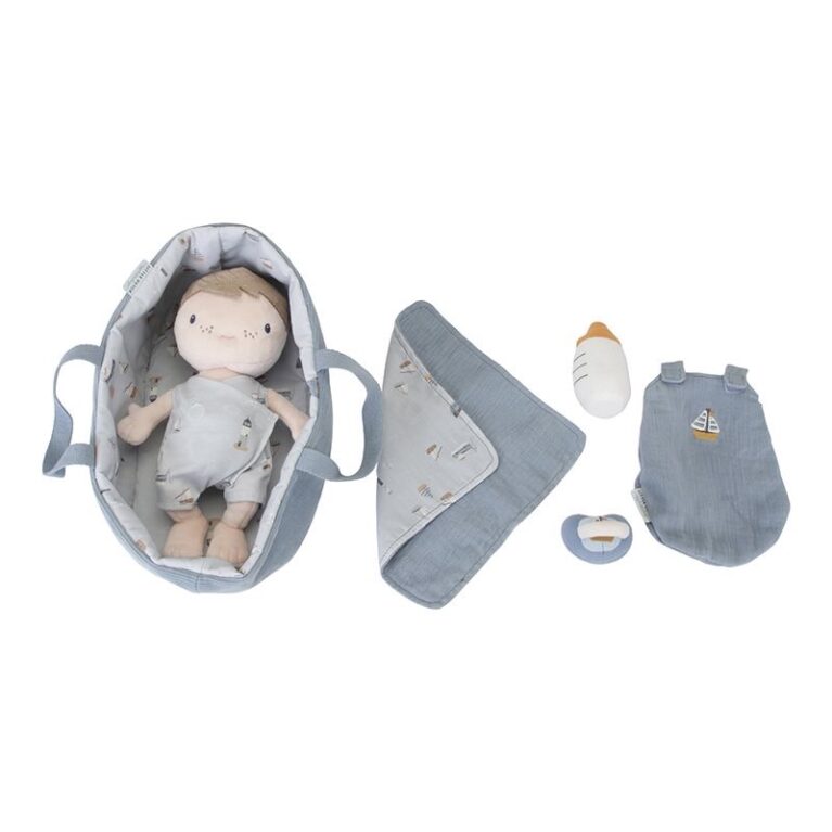 Jim Baby Doll Toy &#038; Accessories By Little Dutch 1+
