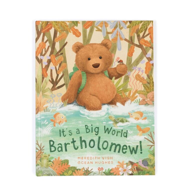 It&#8217;s A Big World Bartholomew &#8211; Book By Jellycat
