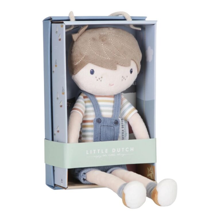 Jim &#8211; Medium Soft Cuddle Doll By Little Dutch 1+