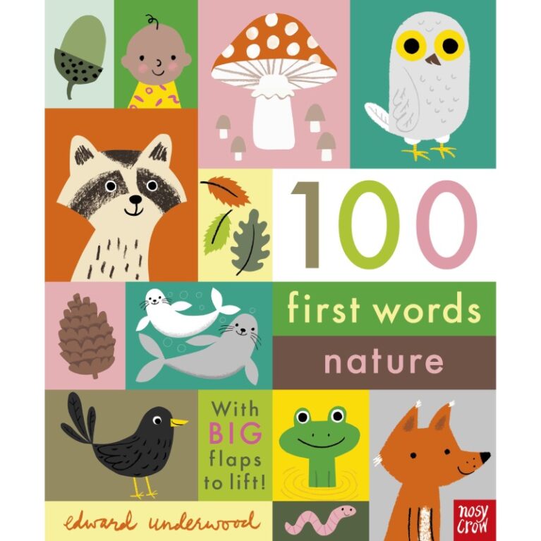 100 First Words: Nature &#8211; Lift The Flap Board Book