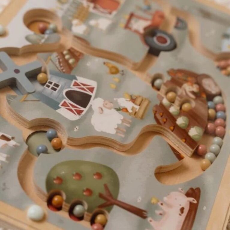 Little Farm Magnetic Maze Puzzle By Little Dutch