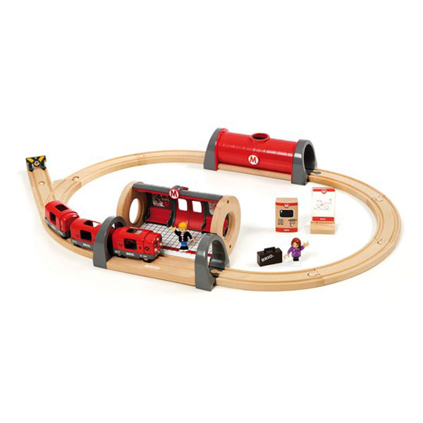 BRIO® Metro Railway Set 3+