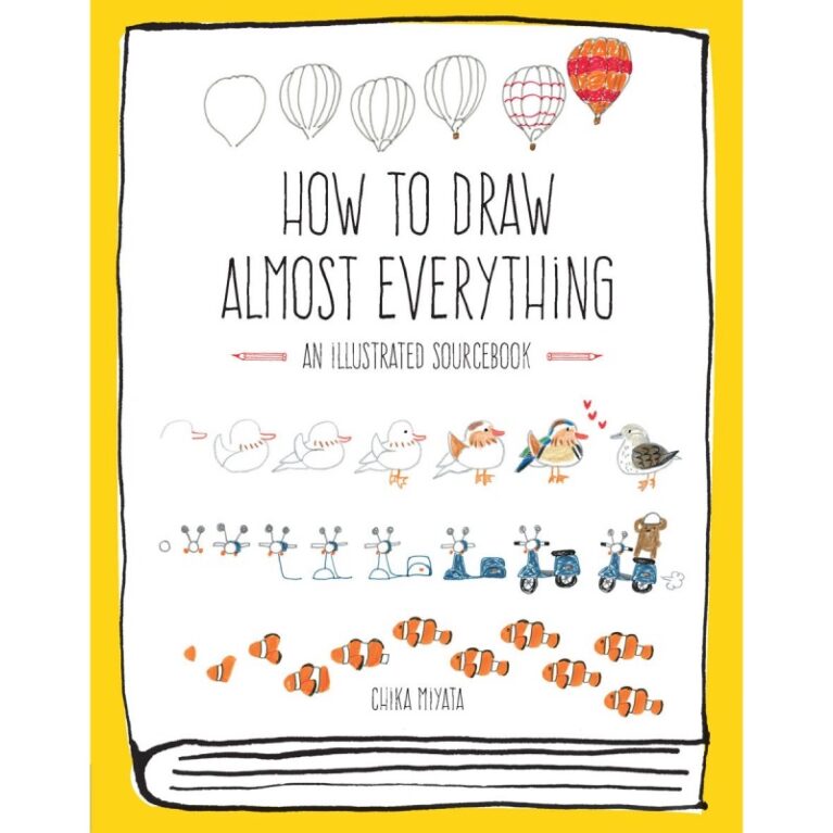 How To Draw Almost Everything &#8211; Paperback Book
