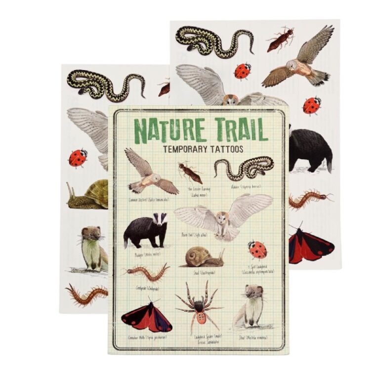 Nature Trail Temporary Tattoos 3+