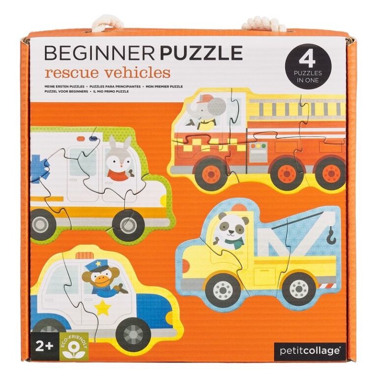 Rescue Vehicles &#8211; Beginner Puzzles 2+