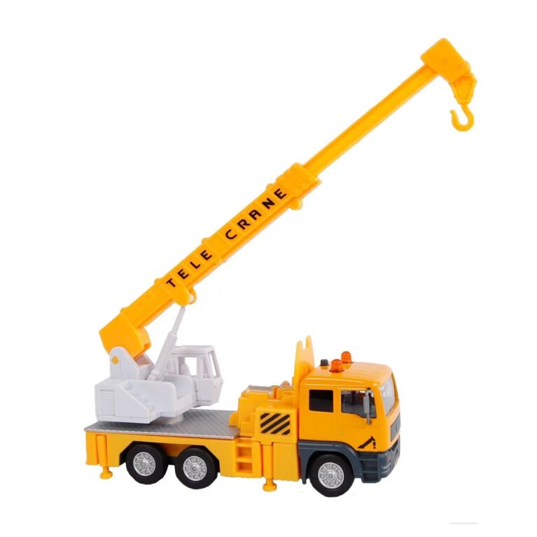 Crane &#8211; Pull Back Die-Cast Toy With Lights &#038; Sound 3+