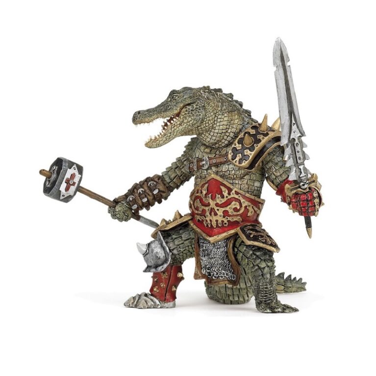 Crocodile Mutant Warrior &#8211; Papo Fantasy Figure