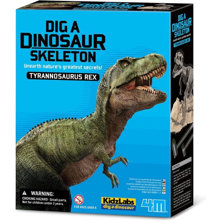 Dig A Tyrannosaurus-Rex Skeleton Kit &#8211; Kidz Labs 8+