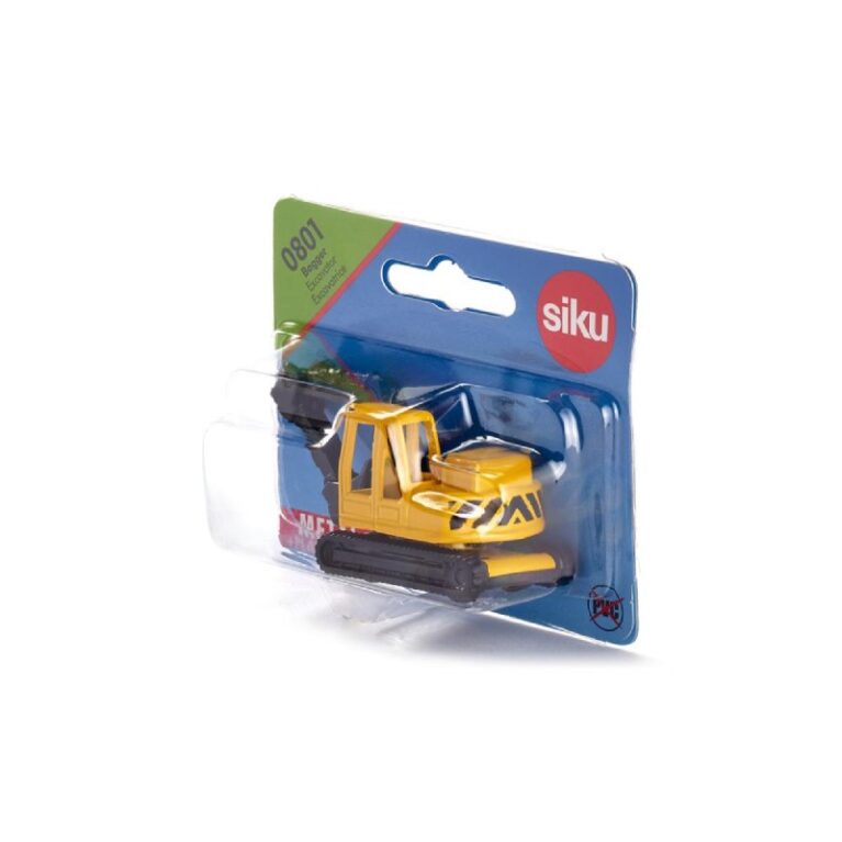 Excavator &#8211; Single Die-Cast Toy Vehicle 0801 3+