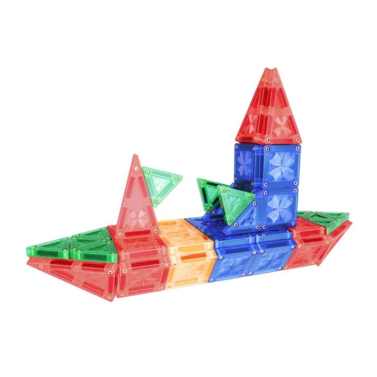 Cleverclixx Mini Tiles Pack Intense Colours 28 Pieces 3+