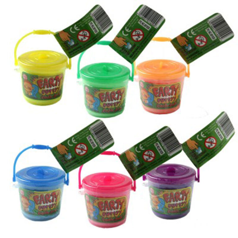 Mini Fart Putty In Little Bucket
