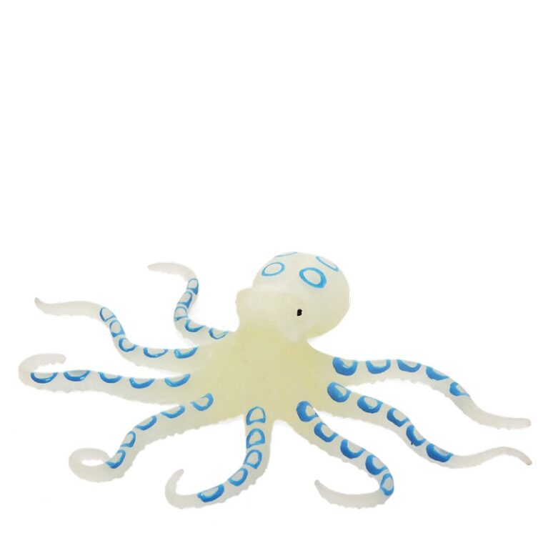 Octopus Glow In The Dark Squishy Toy 3+