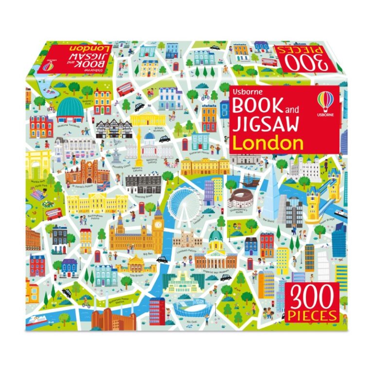 London &#8211; 300 Piece Jigsaw Puzzle &#038; Book