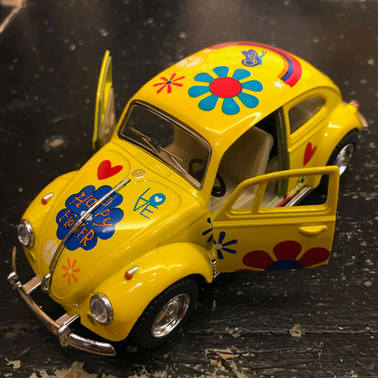 Diecast VW Beetle Model Car Various Colours
