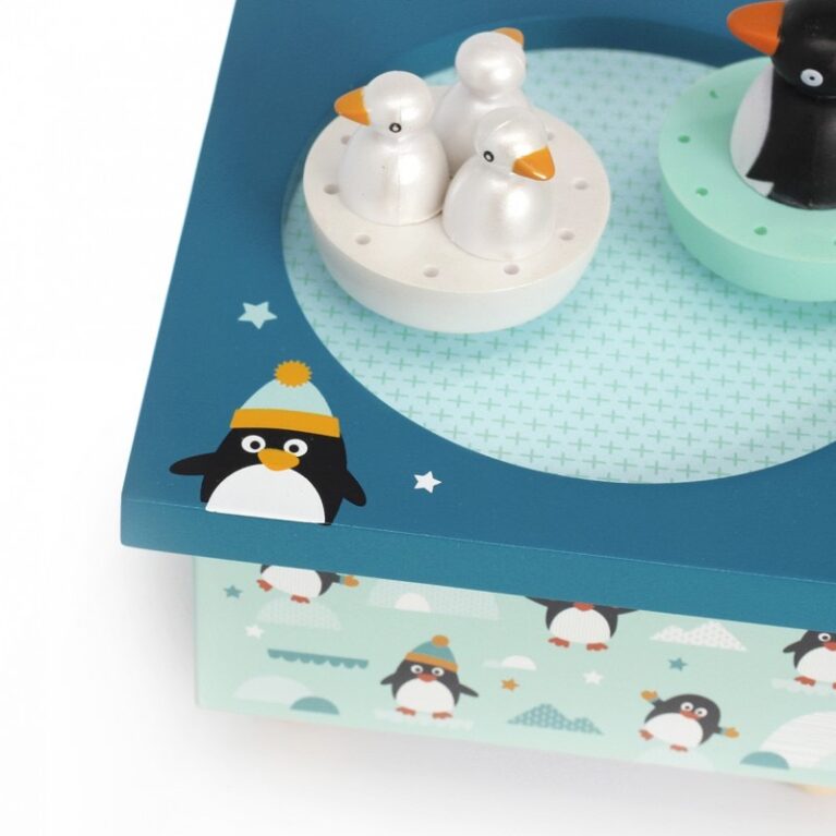 Penguin Dancing Music Box 1+