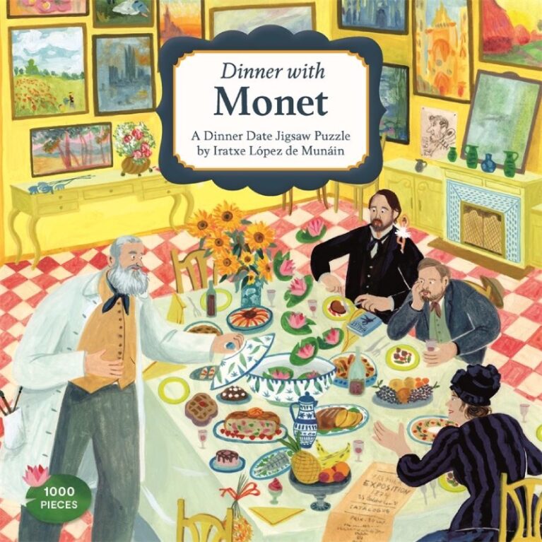 Dinner With Monet &#8211; 1000 Piece Jigsaw Puzzle
