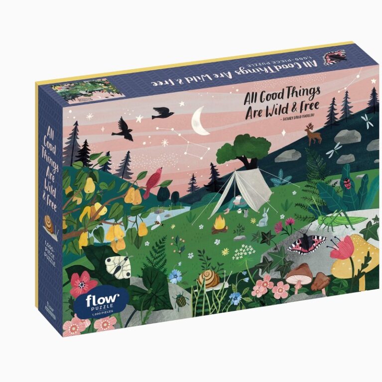 All Good Things Are Wild And Free &#8211; 1000 Piece Jigsaw Puzzle