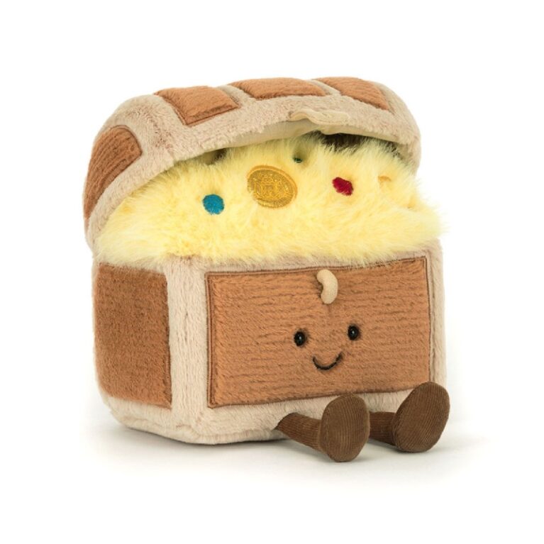 Amuseables Treasure Chest Soft Toy By Jellycat 1+