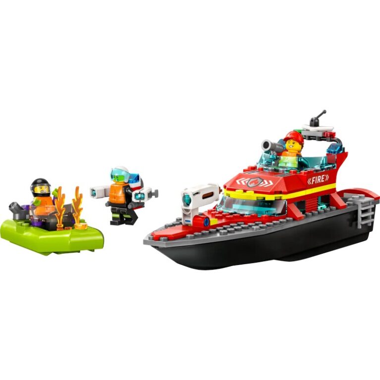 LEGO City Fire Rescue Boat 60373 5+