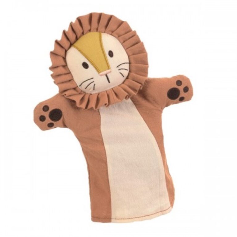 Lion &#8211; Small Cotton Handpuppet 0+