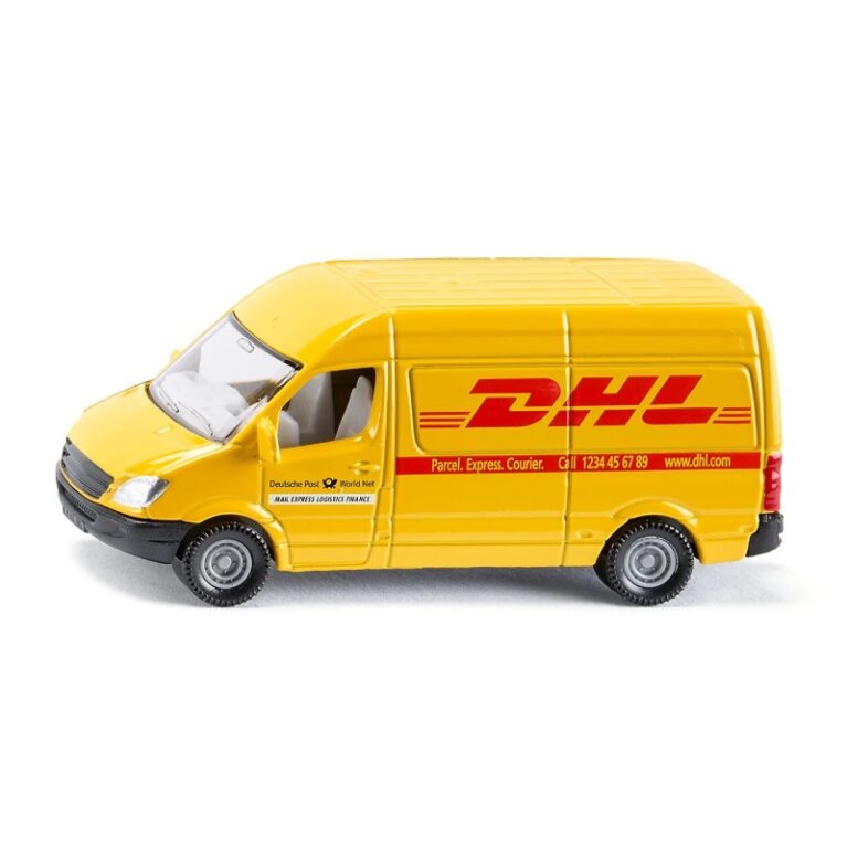DHL Express Post Van &#8211; Single Die-Cast Toy Vehicle 1085 3+