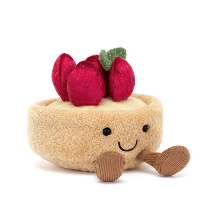 Amuseables Fleurette Tarte Aux Fraises Soft Toy By Jellycat 0+
