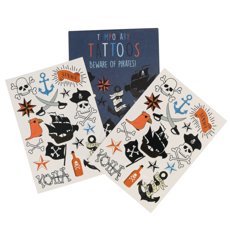 Pirate Temporary Tattoos