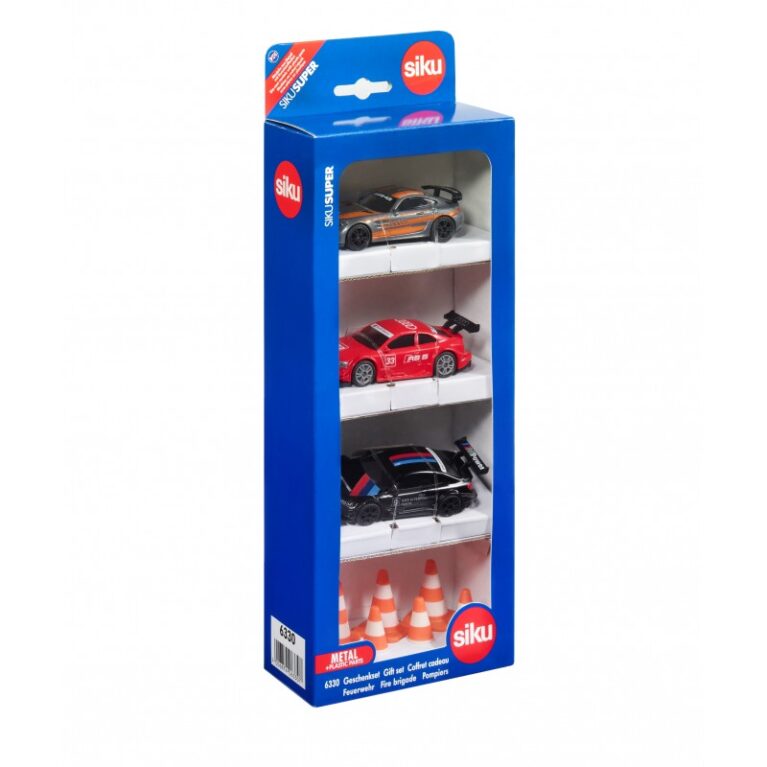 Racing Cars Gift Set &#8211; 3 x Single Die-Cast Toy Vehicles 6331