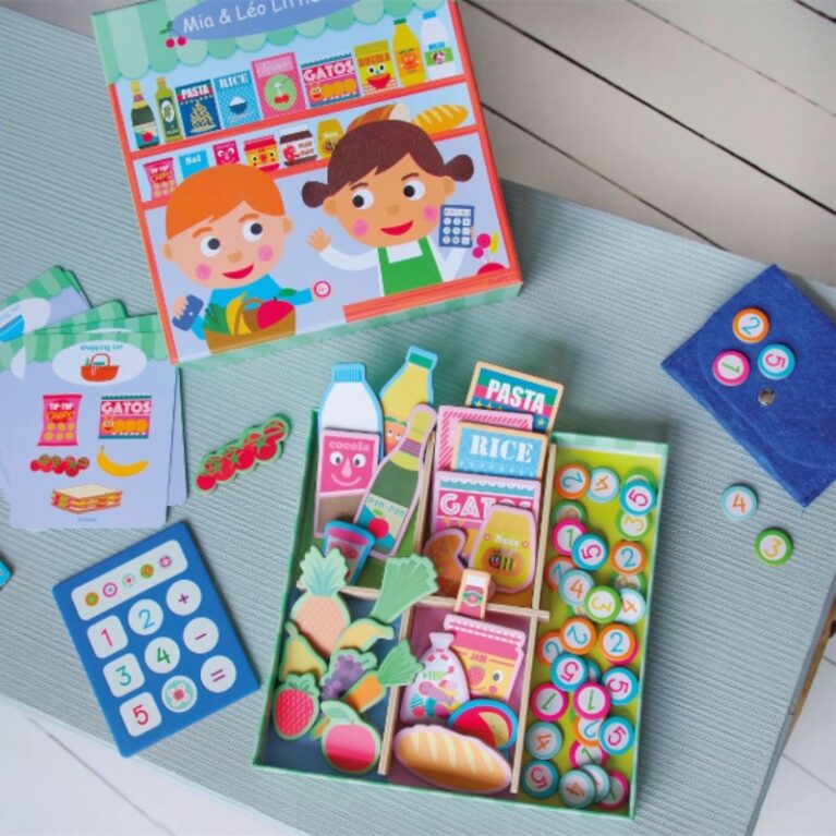 Mia &#038; Leo Little Shop Role Play Set By Djeco 3+