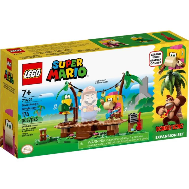 LEGO Super Mario Dixie Kong&#8217;s Jungle Jam Expansion Set 71421 7+