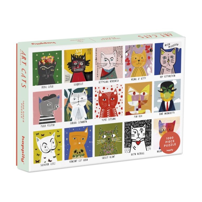 Art Cats &#8211; 1000 Piece Jigsaw Puzzle