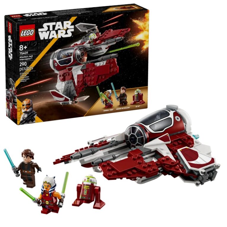 LEGO Star Wars Ahsoka&#8217;s Jedi Interceptor 75401 8+