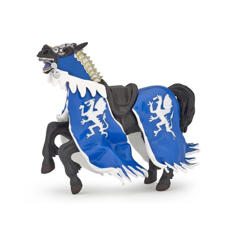 Blue Dragon King Horse &#8211; Papo Fantasy Figure