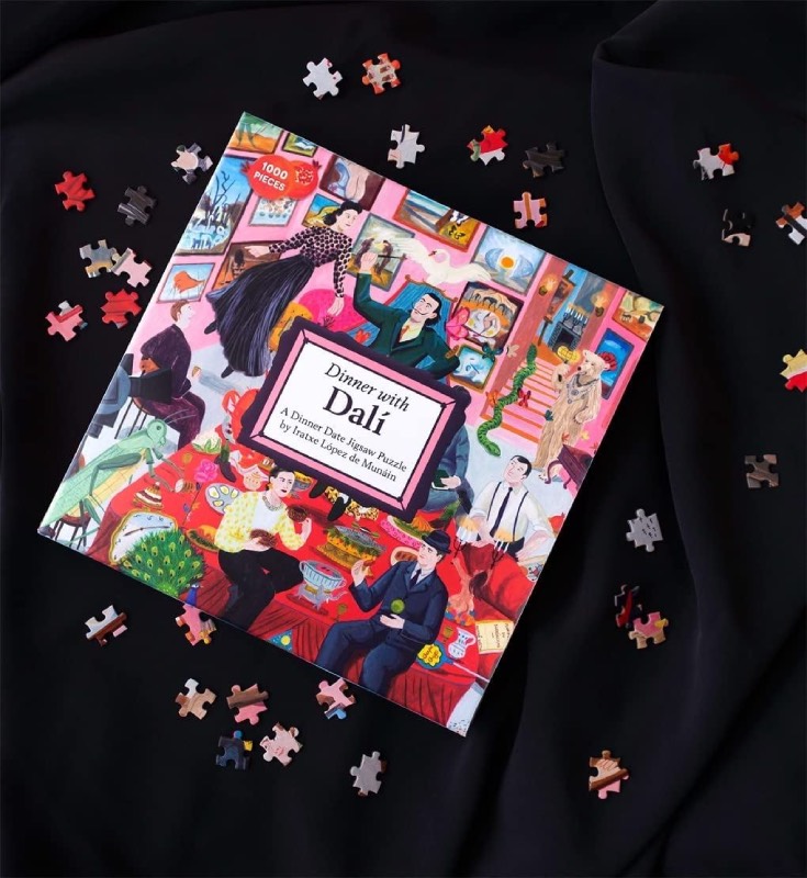 Dinner wIth Dali &#8211; 1000 Piece Jigsaw Puzzle