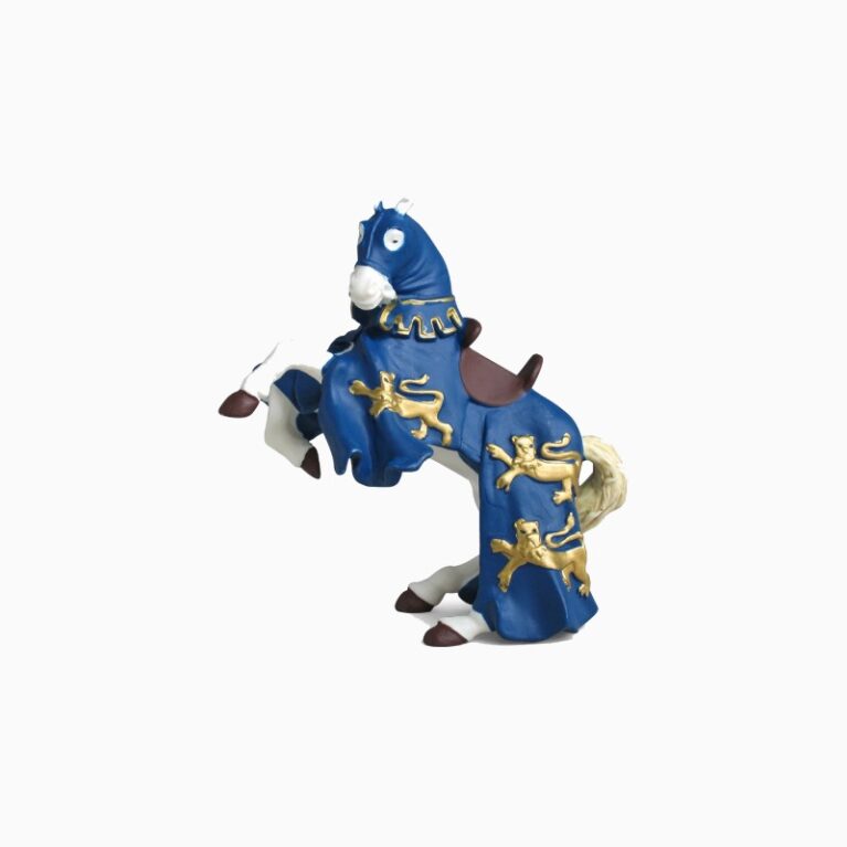 Blue King Richard Horse &#8211; Papo Fantasy Figure