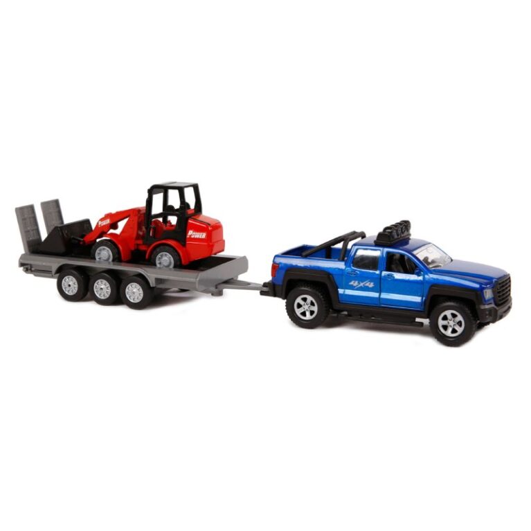 Off-Road Vehicle with Trailer &#038; Shovel &#8211; Die-Cast Toy Vehicle 3+