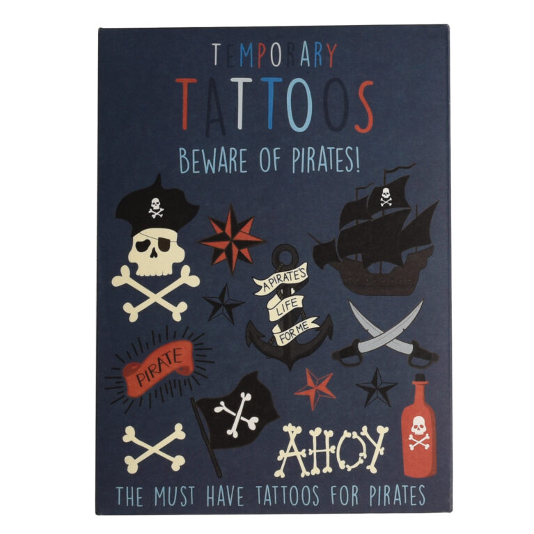 Pirate Temporary Tattoos