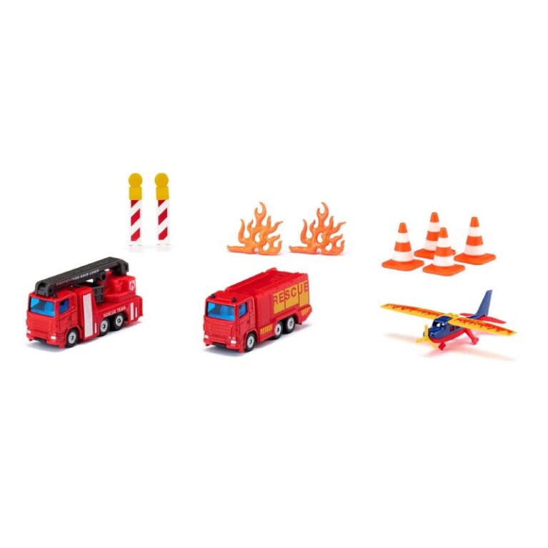 Fire Vehicle Gift Set &#8211; 3 x Single Die-Cast Toy Vehicles 6330