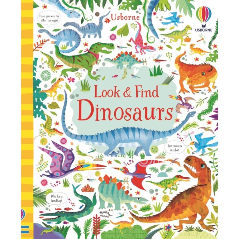 Dinosaurs &#8211; 300 Piece Jigsaw Puzzle &#038; Book