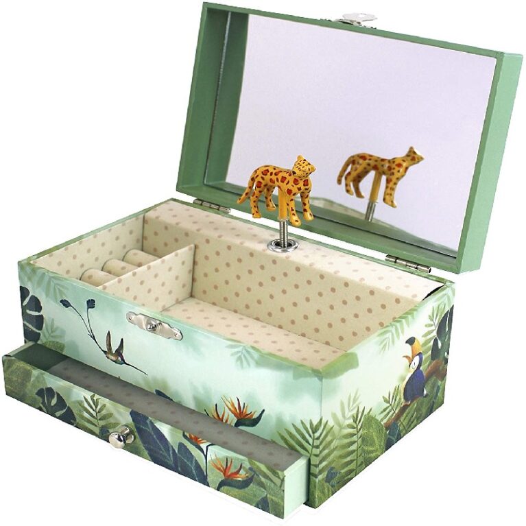 Savannah Musical Jewellery Box With Drawer 3+