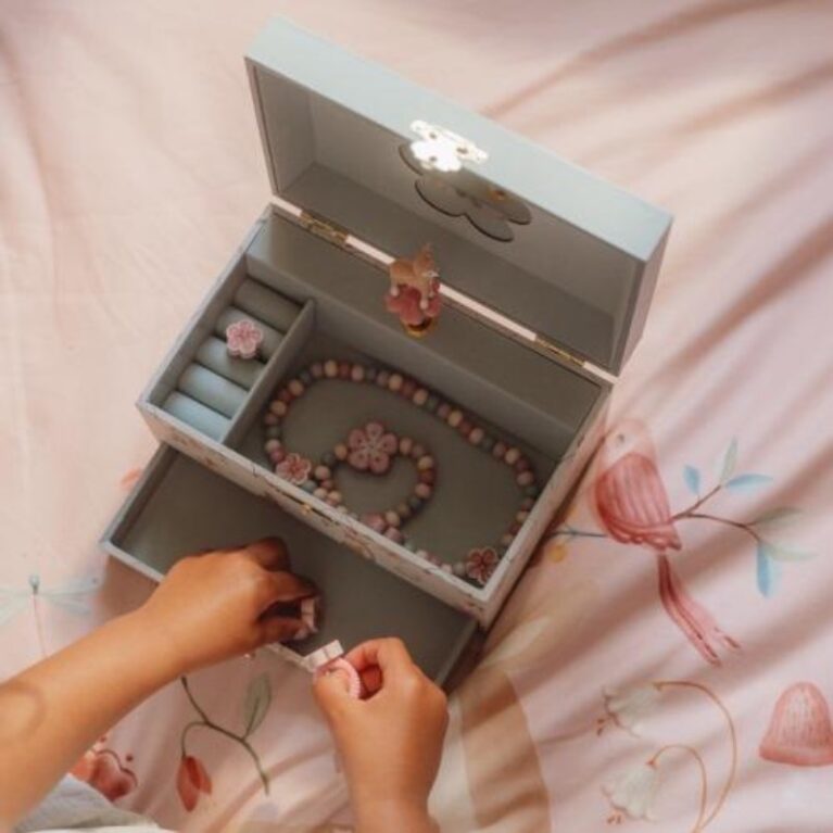 Fairy Garden Musical Jewellery Box By Little Dutch 3+