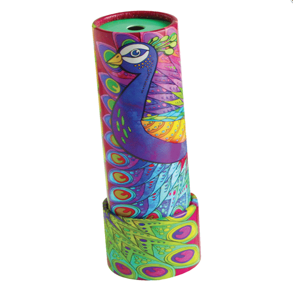Peacock Kaleidoscope Toy 8+