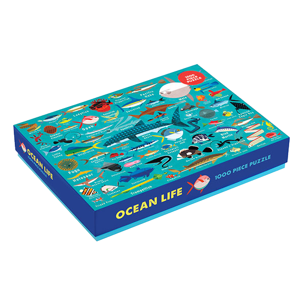 Ocean Life &#8211; 1000 Piece Jigsaw Puzzle