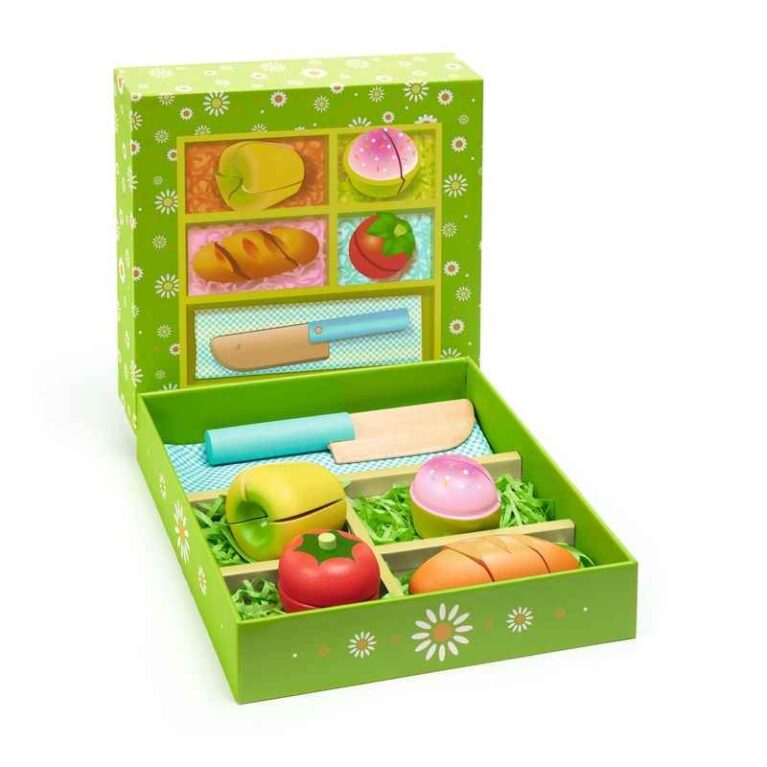 Picnic To Cut &#8211; Play Food Set By Djeco 2+