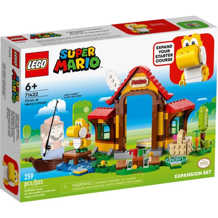 LEGO Super Mario Picnic at Mario&#8217;s House Expansion Set 71422 6+